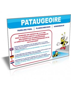 Pataugeoire, consignes