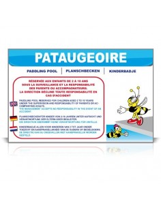 Pataugeoire, consignes