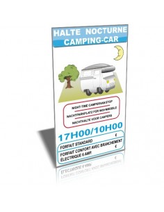 Halte nocturne Camping-car