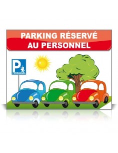 Parking réservé au personnel