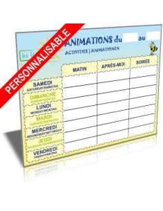 Programme des animations de...