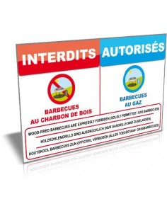 Barbecues, interdit/autorisé