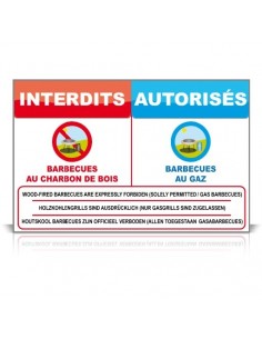 Barbecues, interdit/autorisé