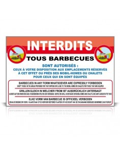 Interdit aux barbecues