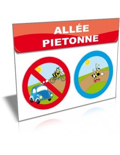 Allée piétonne,...