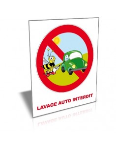 Lavage auto interdit