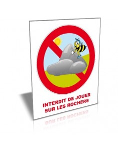 Interdit de jouer sur les...