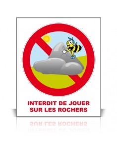 Interdit de jouer sur les...