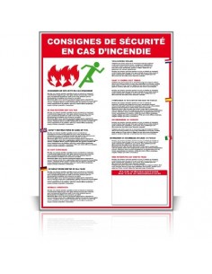 Consignes de sécurité,...