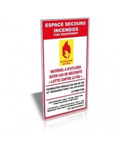 Espace de secours, incendie