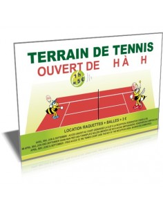 Terrain de tennis