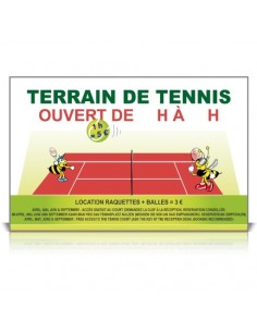 Terrain de tennis