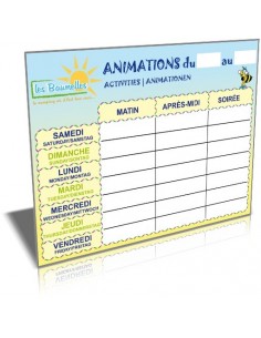 Programme des animations de...